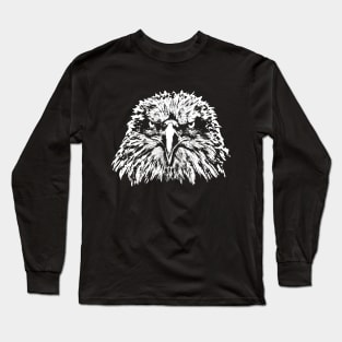 Bald Eagle Head Long Sleeve T-Shirt